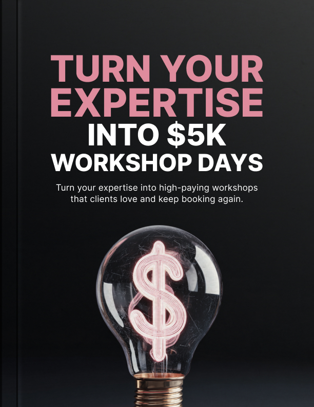 5K Workshop Format: Turn Expertise Into Paid Workshops